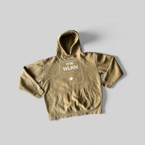 Brown Wlkn Hoodie